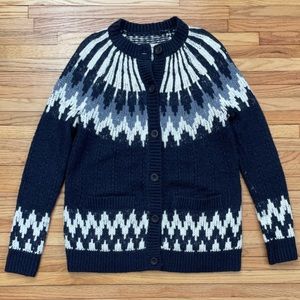 Abercrombie & Fitch Navy Cardigan Sweater